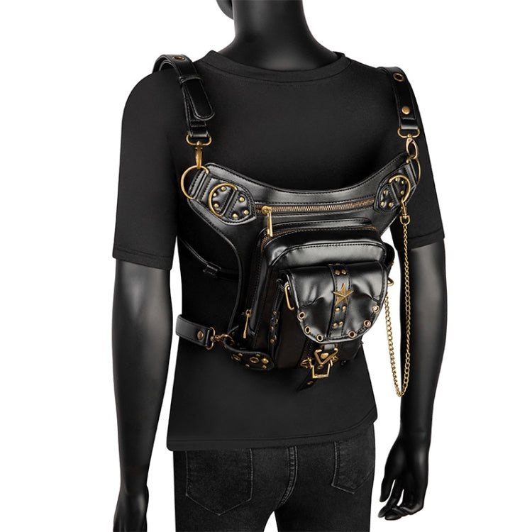 HG062 Star Decoration One-shoulder Bag Cross-body Bag Waist Bag for Ladies, Size: 34 x 30cm, 34 x 30cm Star Decoration