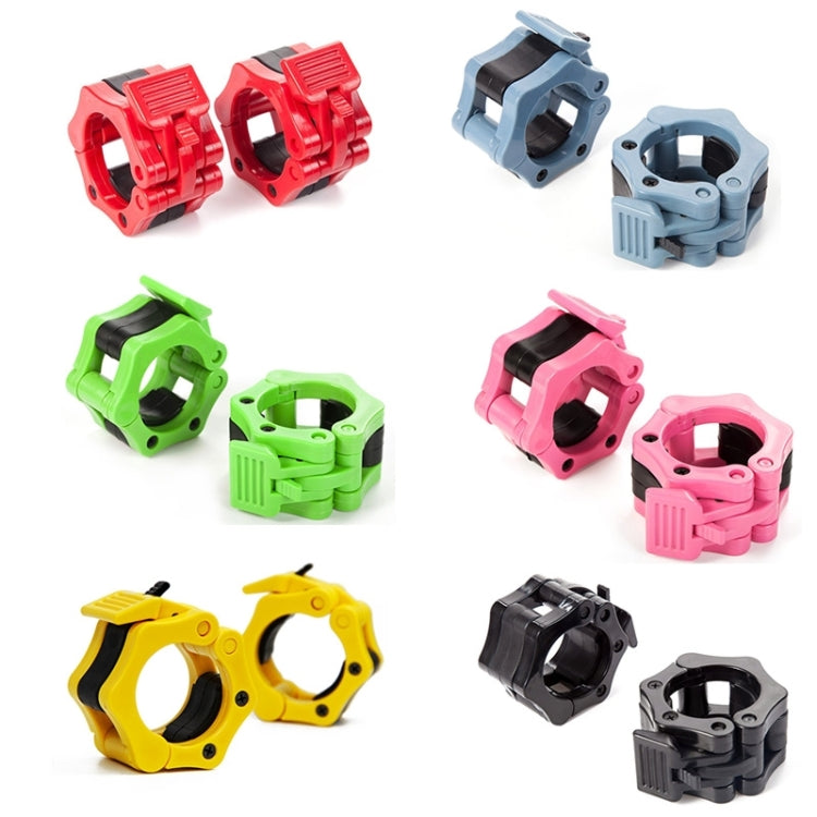 Fast Austrian Bar Chuck Lock Barbell Plastic Buckle, Diameter: 25mm(Black), 25mm