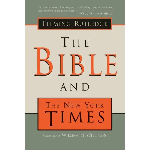 The Bible and the New York Times