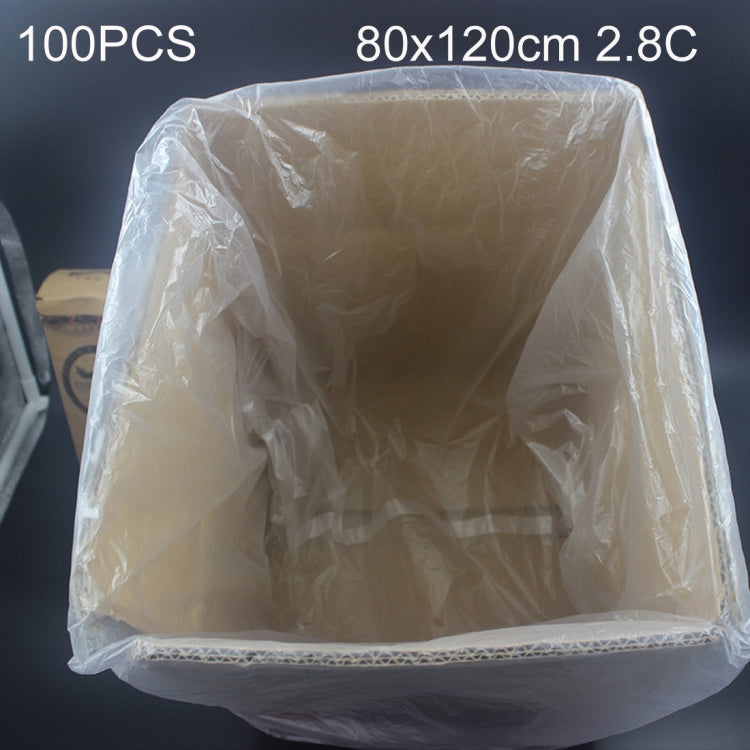 100 PCS 2.8C Dust-proof Moisture-proof Plastic PE Packaging Bag, Size: 80cm x 120cm, 80cm x 120cm