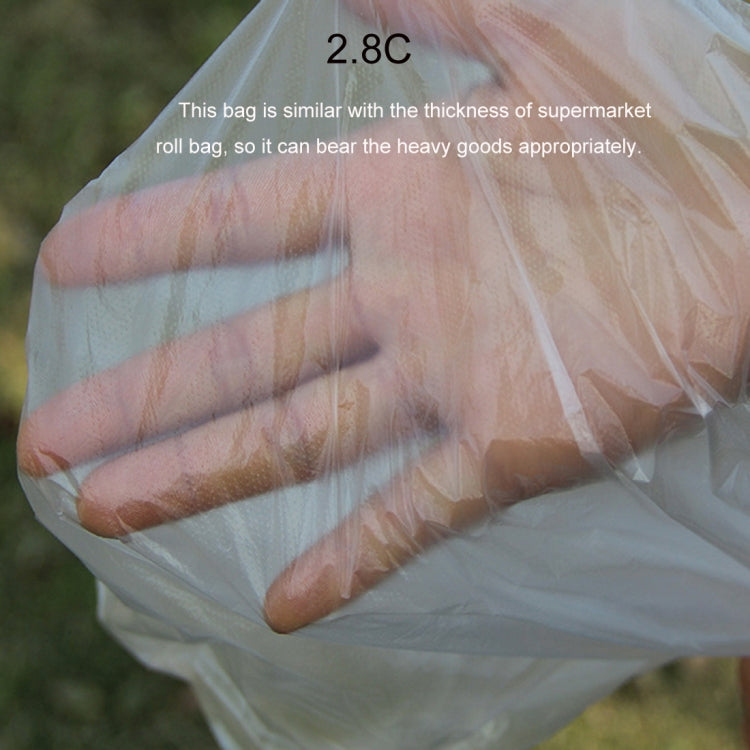 100 PCS 2.8C Dust-proof Moisture-proof Plastic PE Packaging Bag, Size: 80cm x 120cm, 80cm x 120cm