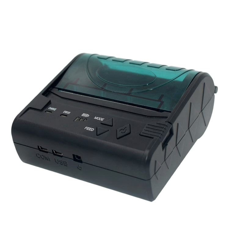 POS-8003 Portable Thermal Bluetooth Ticket Printer，Max Supported Thermal Paper Size：80x50mm