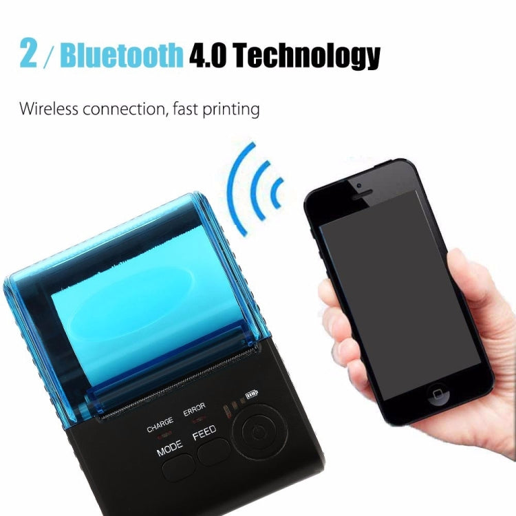 POS-5805 58mm Bluetooth 4.0 POS Receipt Thermal Printer, Bluetooth POS Printer