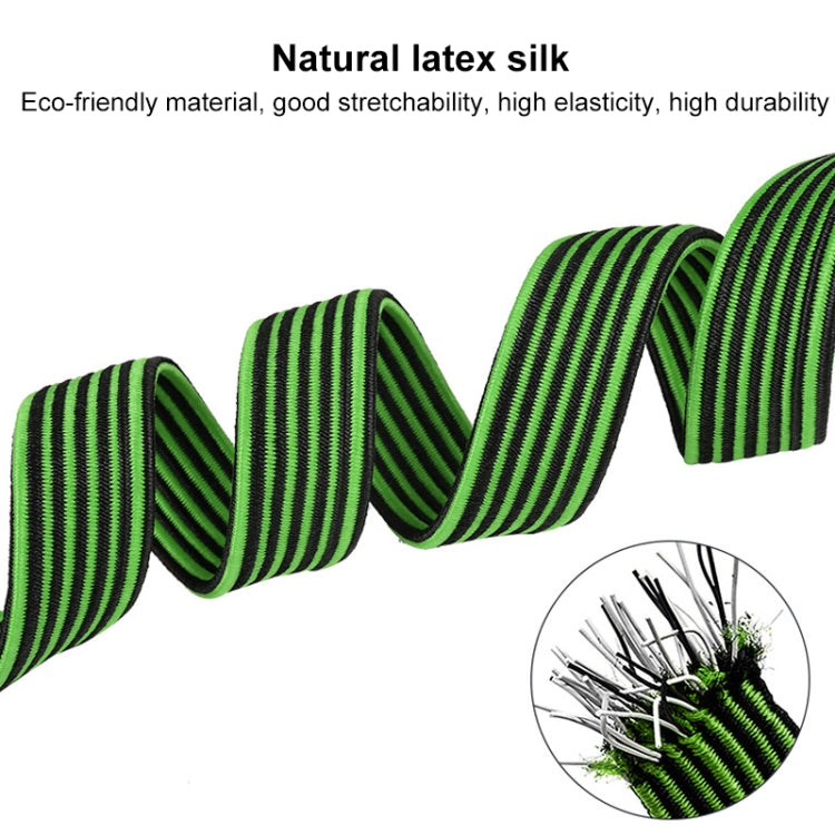 2m Elastic Strapping Rope Packing Tape for Bicycle Motorcycle Back Seat with Hook, 2m