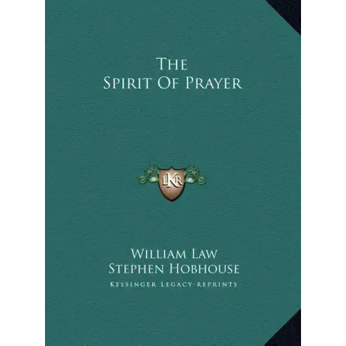 The Spirit of Prayer