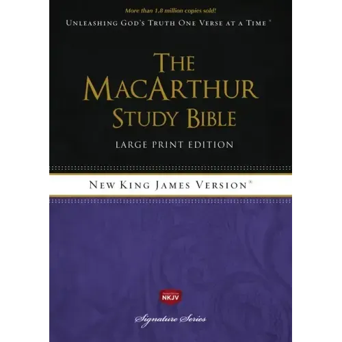 MacArthur Study Bible-NKJV-Large Print