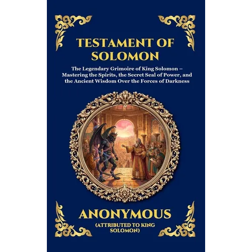 Testament of Solomon: The Legendary Grimoire of King Solomon - Mastering the Spirits, the Secret Seal of Power, and the Ancient Wisdom Over the Forces