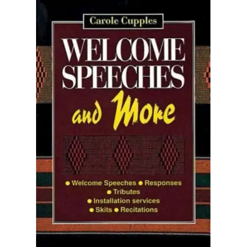 Welcome Speeches and More