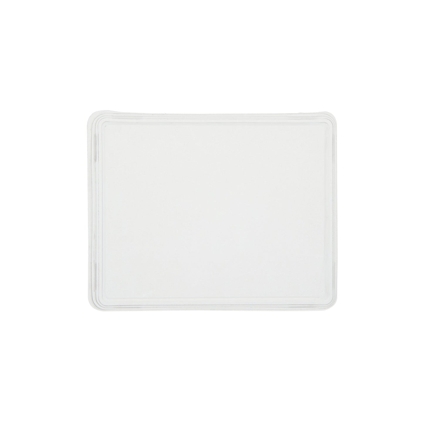 Cafe Vision Rectangle Clear Plastic Lid - Fits Small Click Lock Container - 200 count box