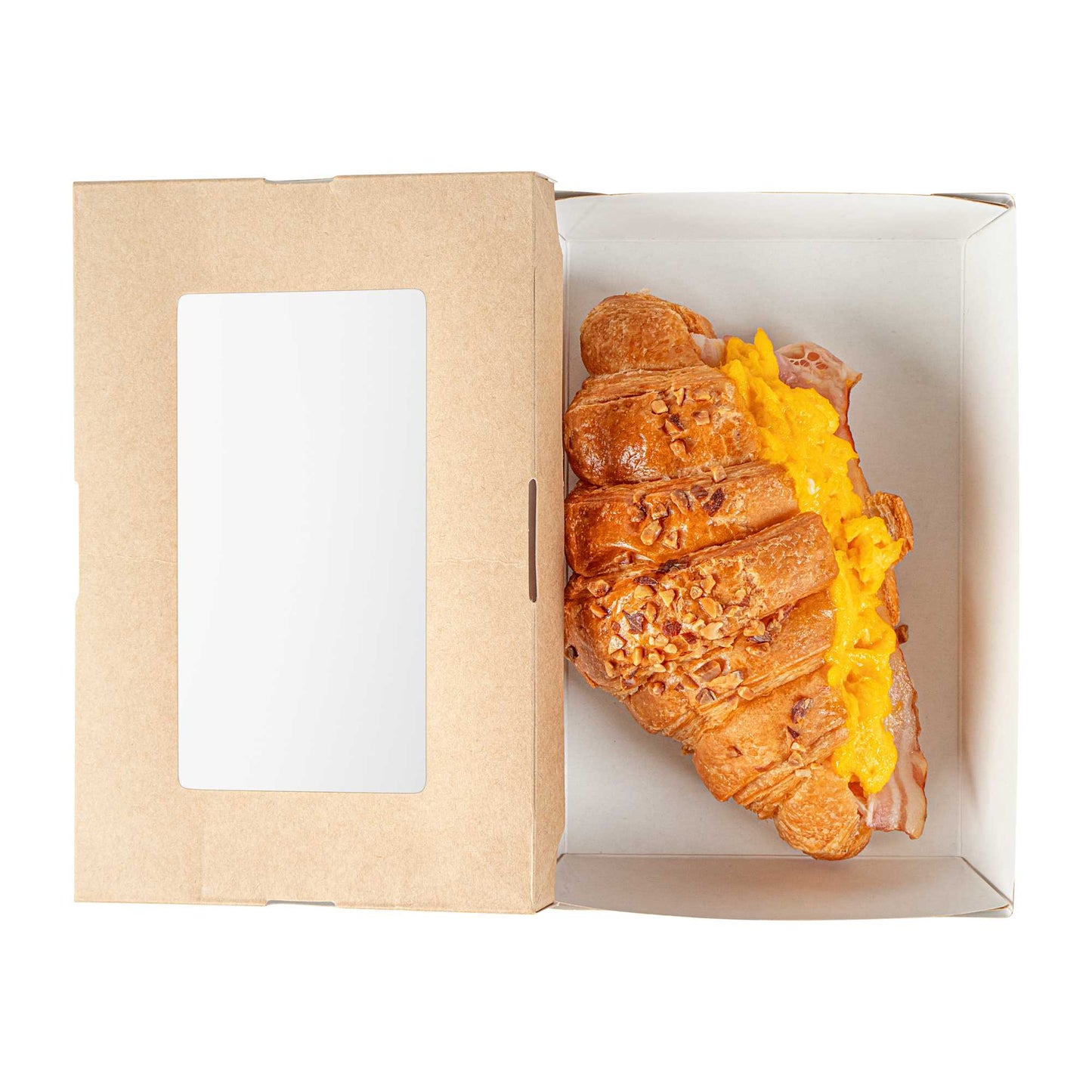 Cafe Vision 28 oz Rectangle Kraft Paper Small Take Out Container - 7 1/2" x 5" x 1 1/2" - 200 count box