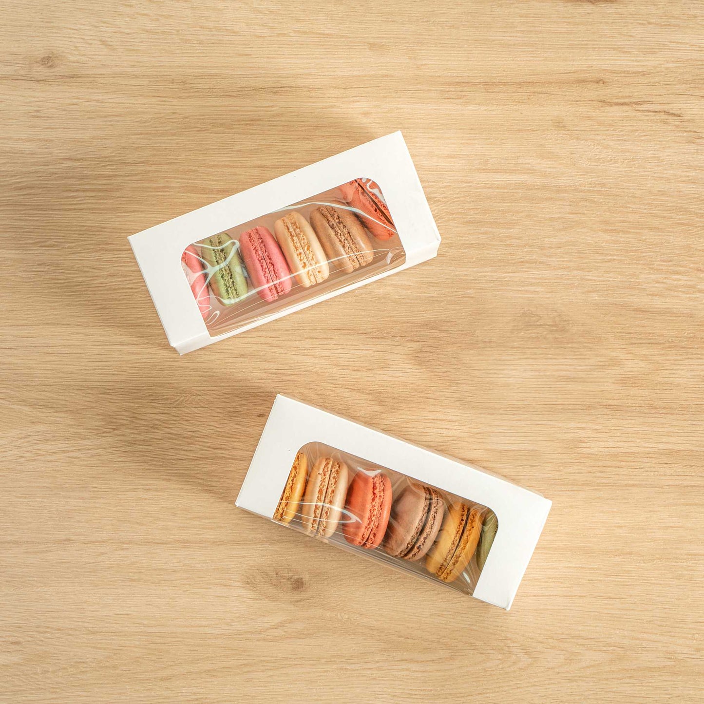 Cafe Vision 13 oz Rectangle White Paper Small Take Out Container - 6" x 2 1/2" x 2" - 200 count box