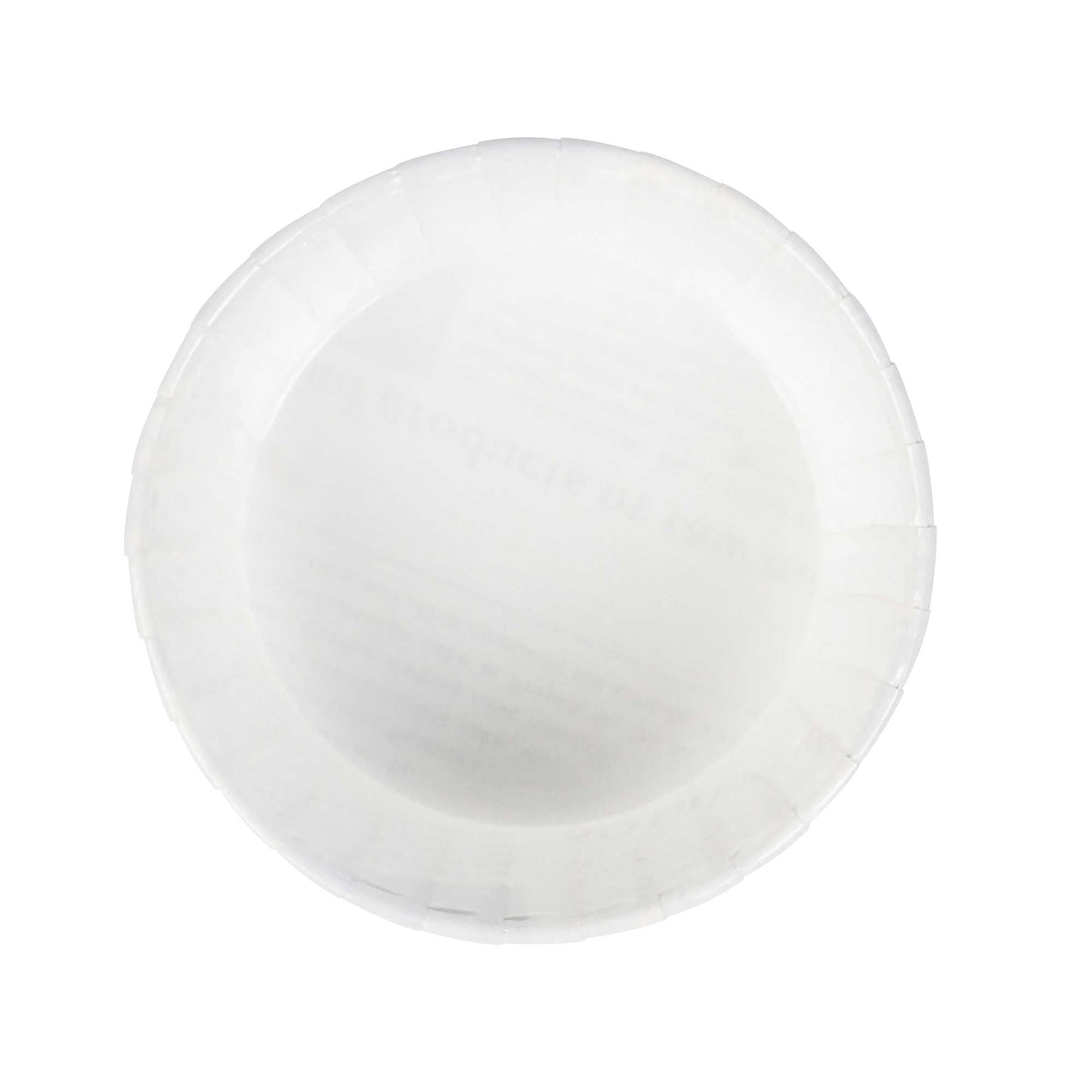 Panificio 5 oz Round Newsprint Paper Large Baking Cup - Pleated - 3 3/4" x 3 3/4" x 1 1/2" - 200 count box