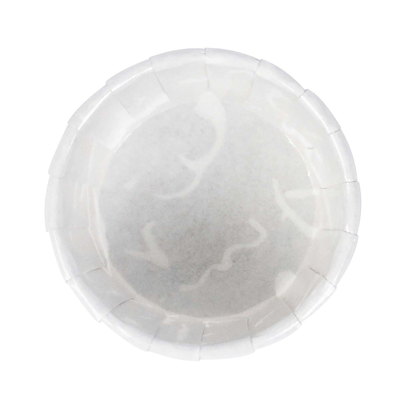 Panificio 1 oz Round Chocolate Wisp Paper Small Baking Cup - Pleated - 2" x 2" x 1 1/4" - 200 count box