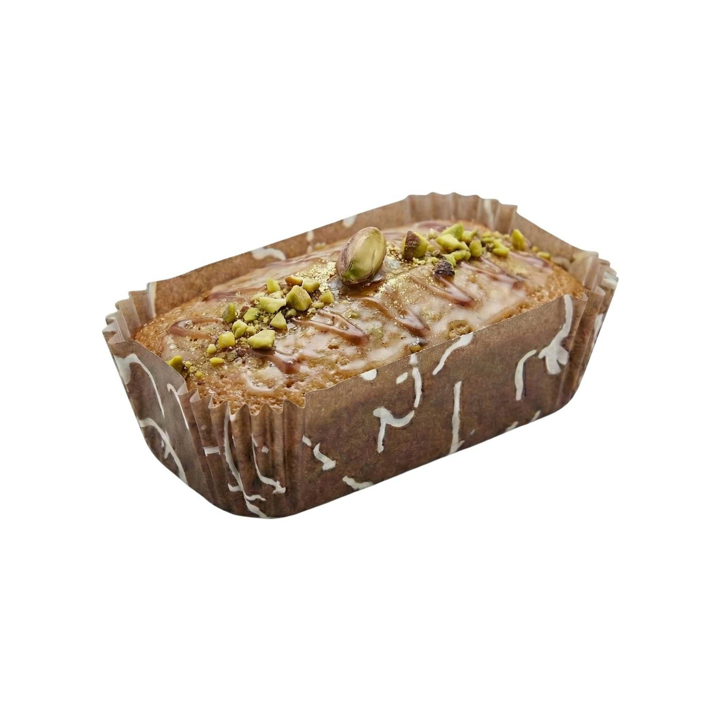 Panificio 5 oz Elliptical Chocolate Wisp Paper Large Baking Cup - Ridged - 4 1/2" x 2 1/2" x 1 1/4" - 200 count box