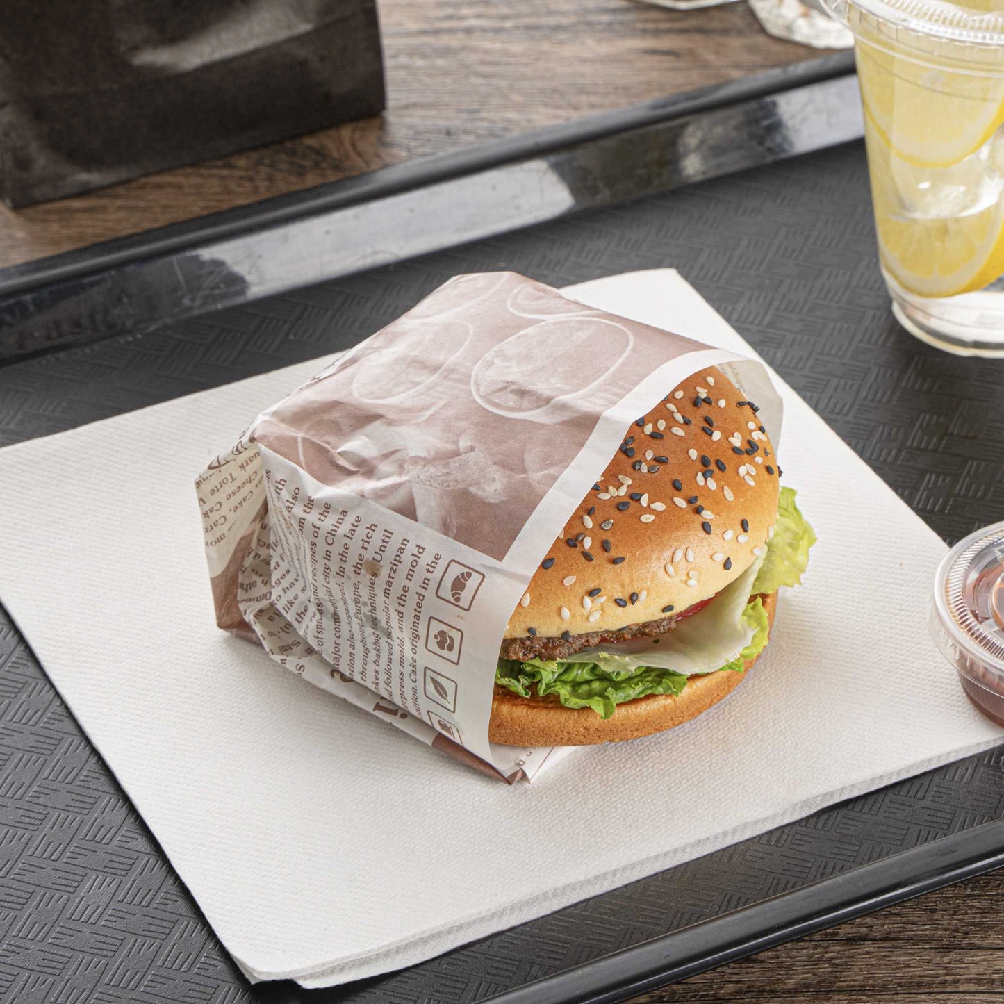 Gastronomia Newsprint Paper Food Wrap and Basket Liner - Greaseproof - 15" x 11" - 200 count box