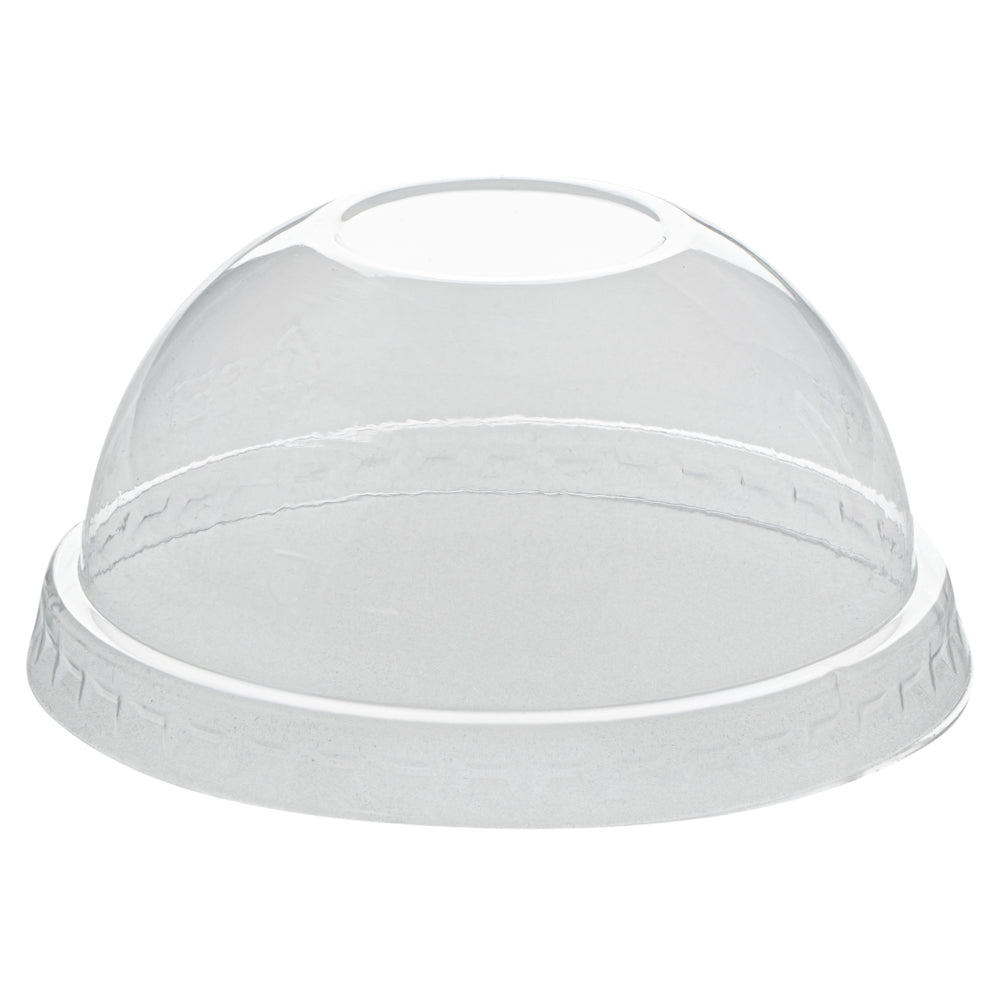 Coppetta Round Clear Plastic To Go Cup Dome Lid - Fits 5 oz - 200 count box