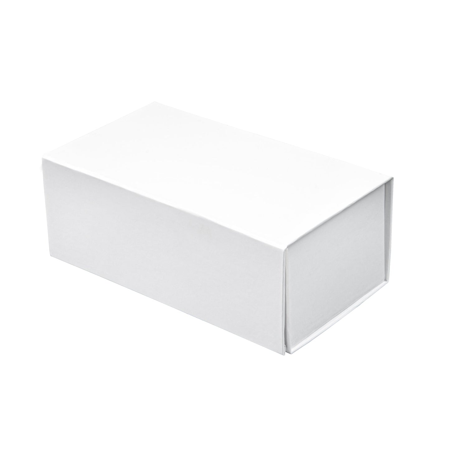 Cater Tek Rectangle White Paper Small Tic Tac Box - Magnetic - 7" x 4" x 2 3/4" - 10 count box