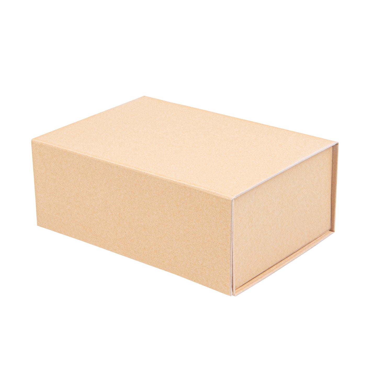 Cater Tek Rectangle Kraft Paper Medium Tic Tac Box - Magnetic - 9" x 6" x 3 1/2" - 10 count box