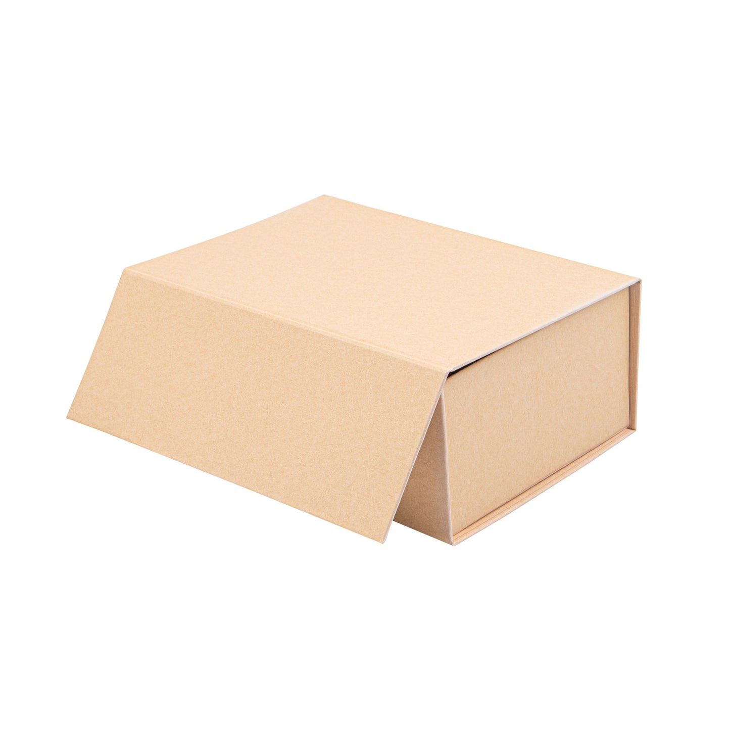 Cater Tek Rectangle Kraft Paper Medium Tic Tac Box - Magnetic - 9" x 6" x 3 1/2" - 10 count box