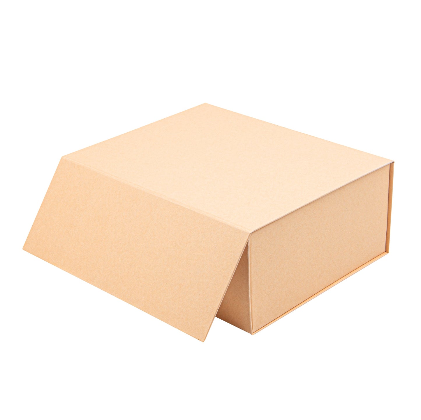 Cater Tek Rectangle Kraft Paper Extra Large Tic Tac Box - Magnetic - 12" x 10" x 5" - 10 count box