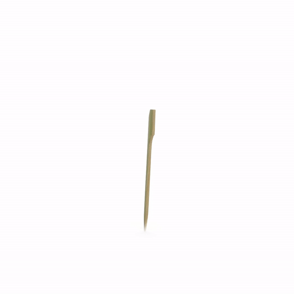 Pixy Natural Bamboo Paddle Pick - 4" - 1000 count box
