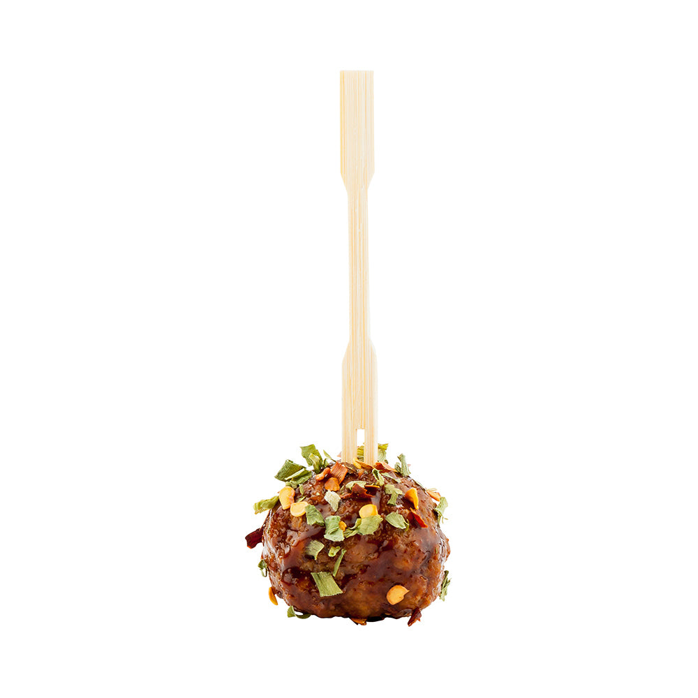 Bambuddha Natural Bamboo Asian Fork - 3 1/2" - 1000 count box