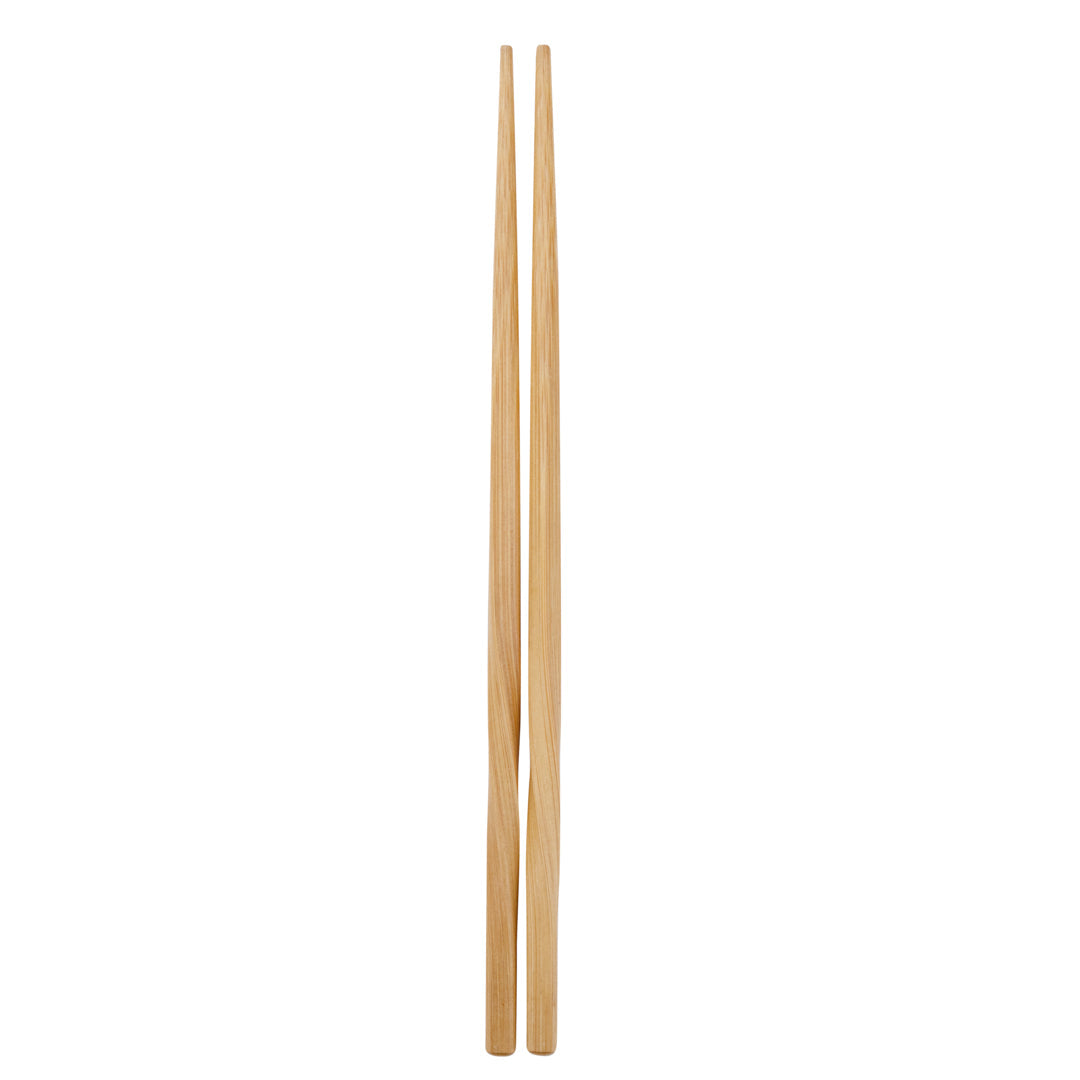 Bambuddha Natural Bamboo Twisted Chopsticks - 9" - 100 count box