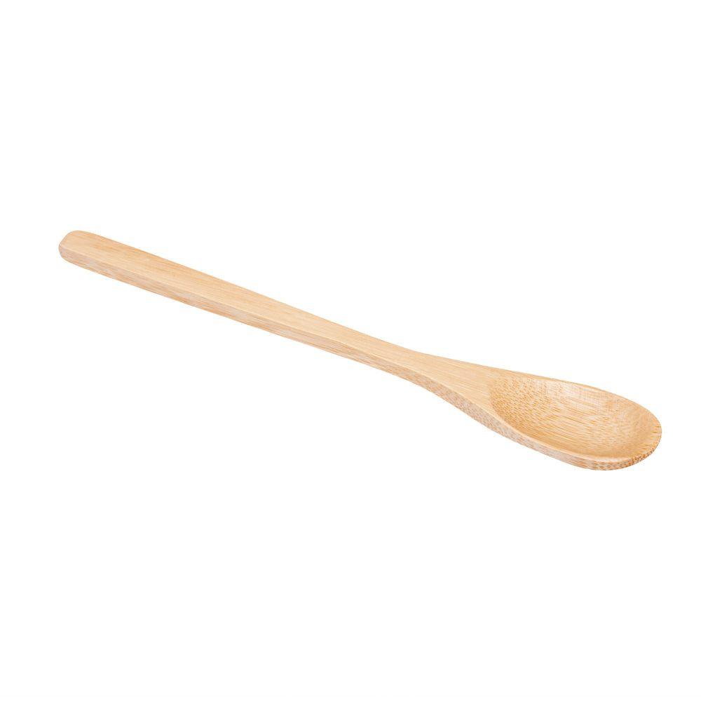 Bambuddha Natural Bamboo Spoon - 8" x 1 1/4" - 100 count box