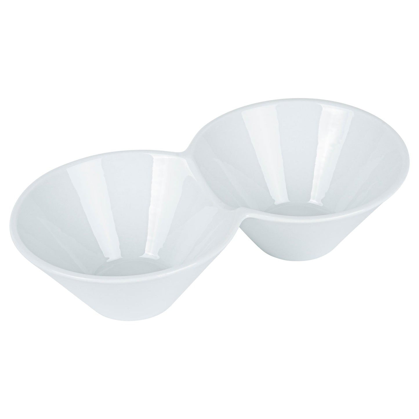 Chef 101 12 oz Round White Porcelain Bowl Set - 9" x 5" x 2 1/4" - 1 count box