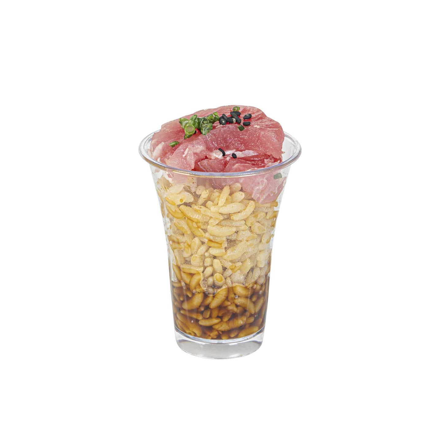 Mini Serve 2 oz Round Clear Plastic Mini Trumpet Cup - 2" x 2" x 2 1/2" - 100 count box