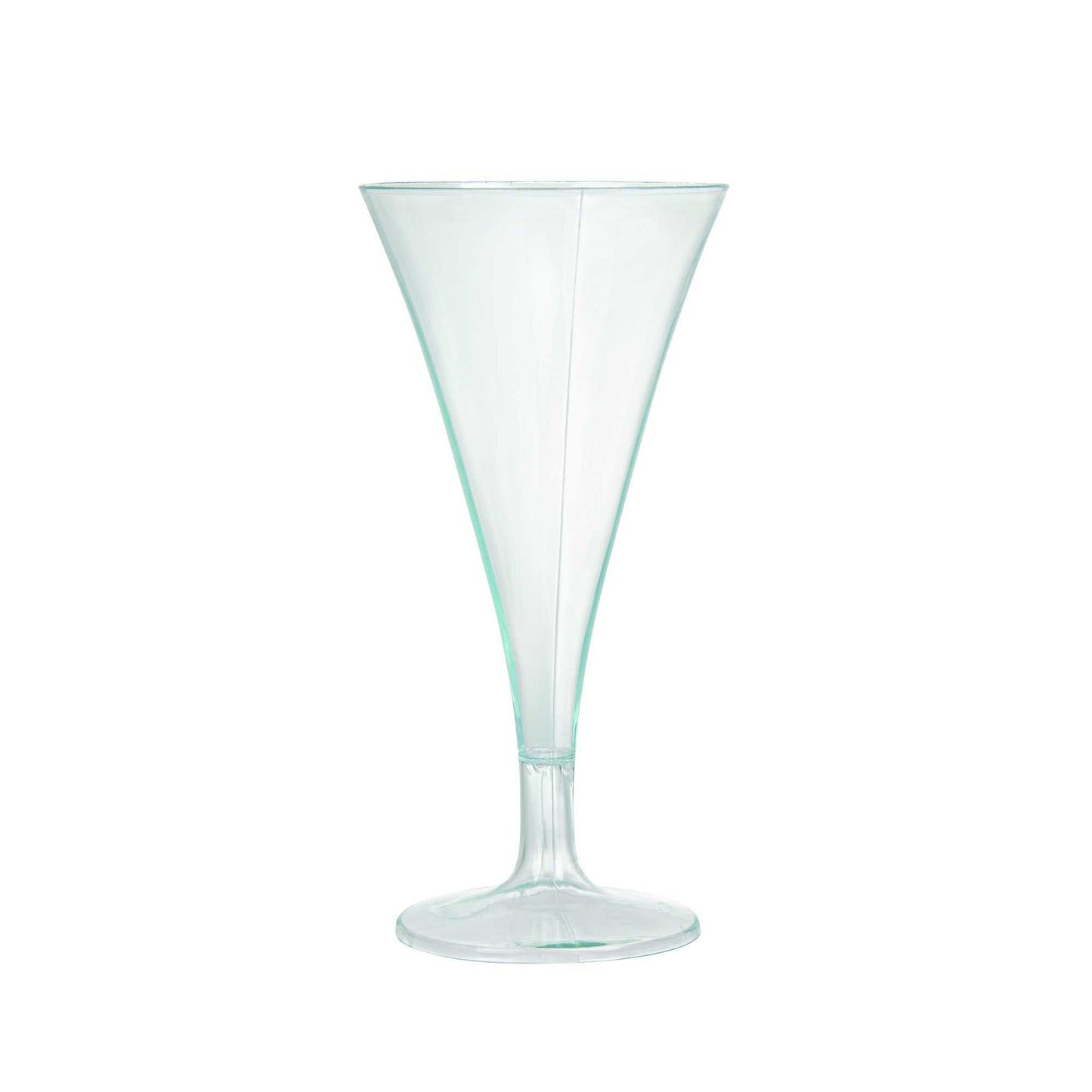 Bev Tek 3 oz Round Seagreen Plastic Aperitif Glass - 2 1/2" x 2 1/2" x 5" - 100 count box