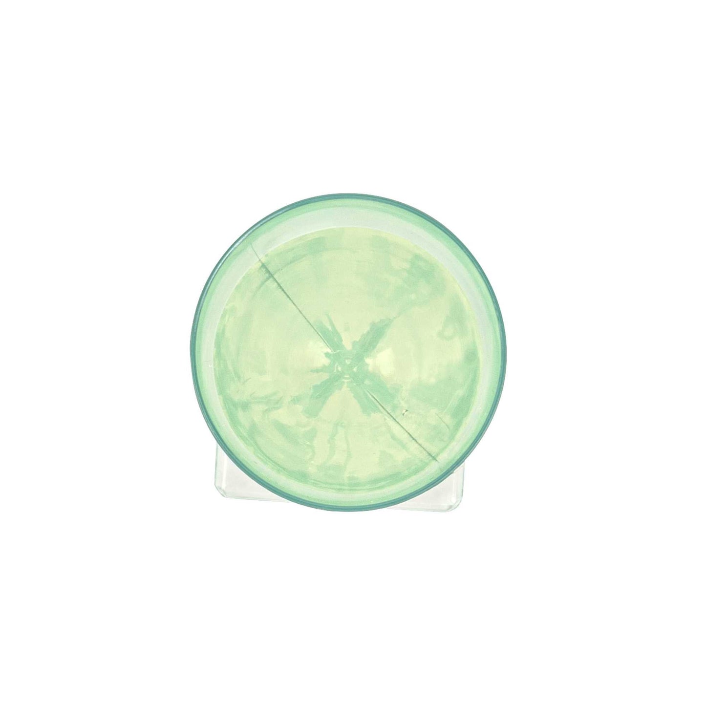 Bev Tek 5 oz Seagreen Plastic Champagne Flute - 2" x 2" x 7" - 100 count box