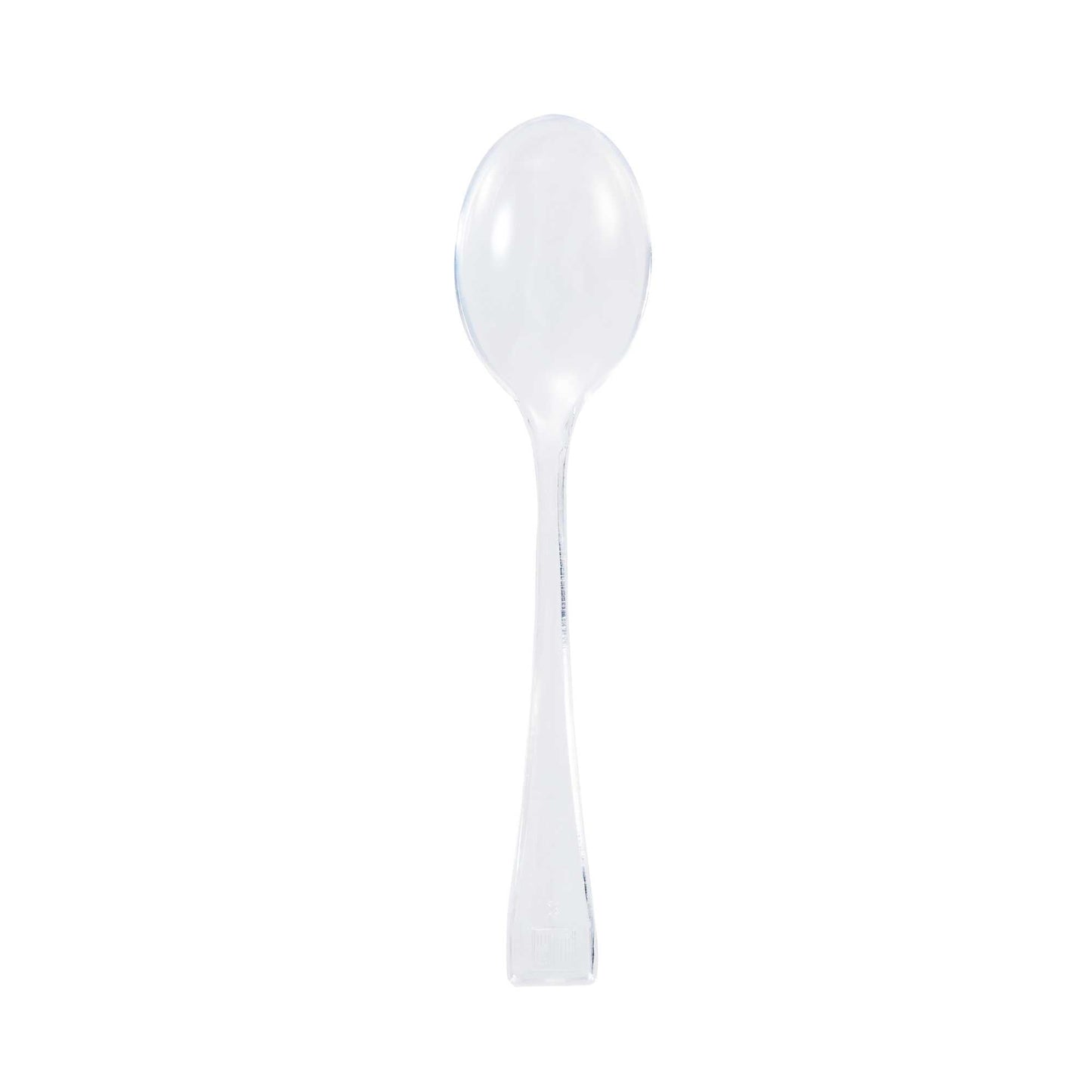 Mini Serve Clear Plastic Mini Spoon - 4" - 500 count box