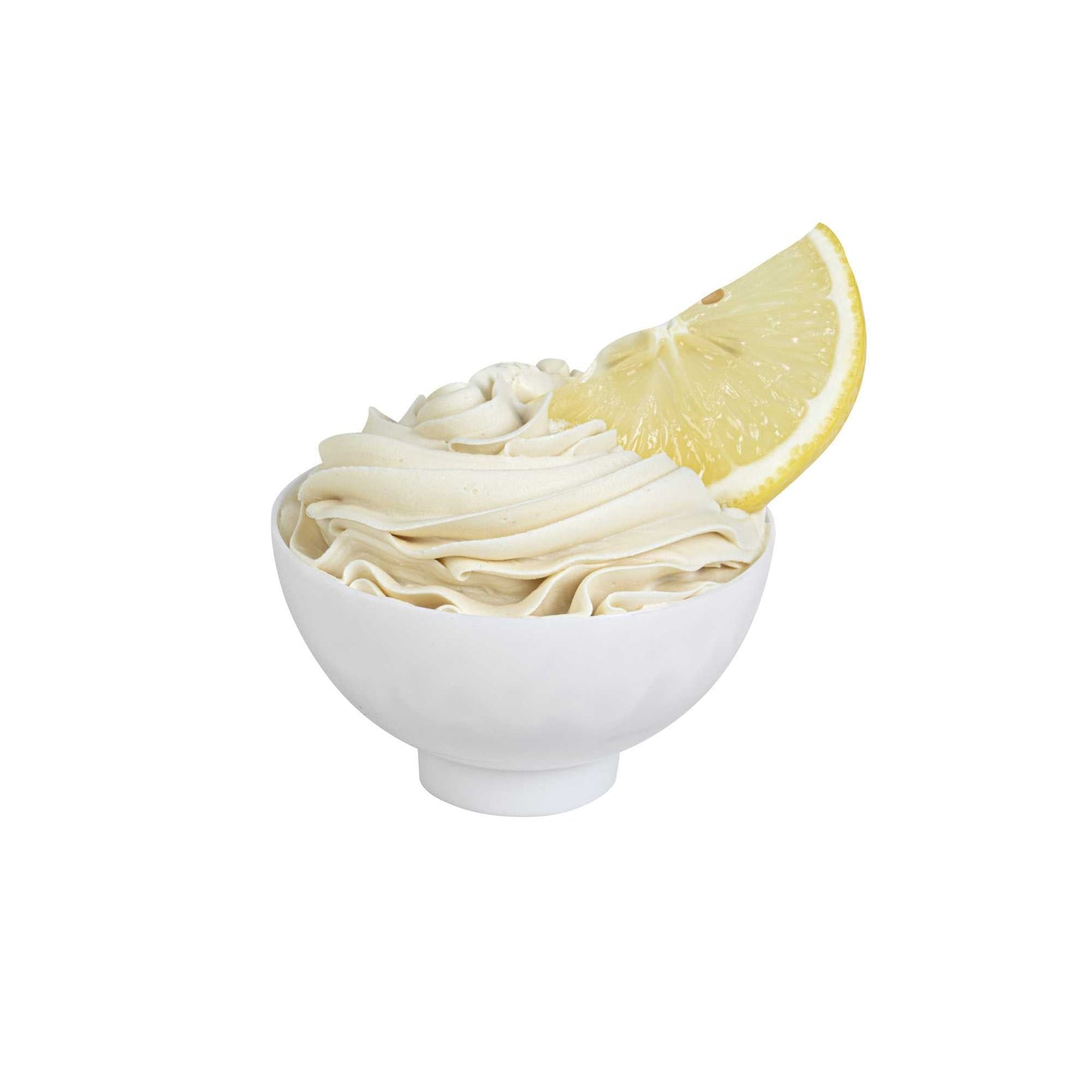 Mini Serve 2 oz Round White Plastic Coppa Bowl - 2 1/2" x 2 1/2" x 1" - 100 count box