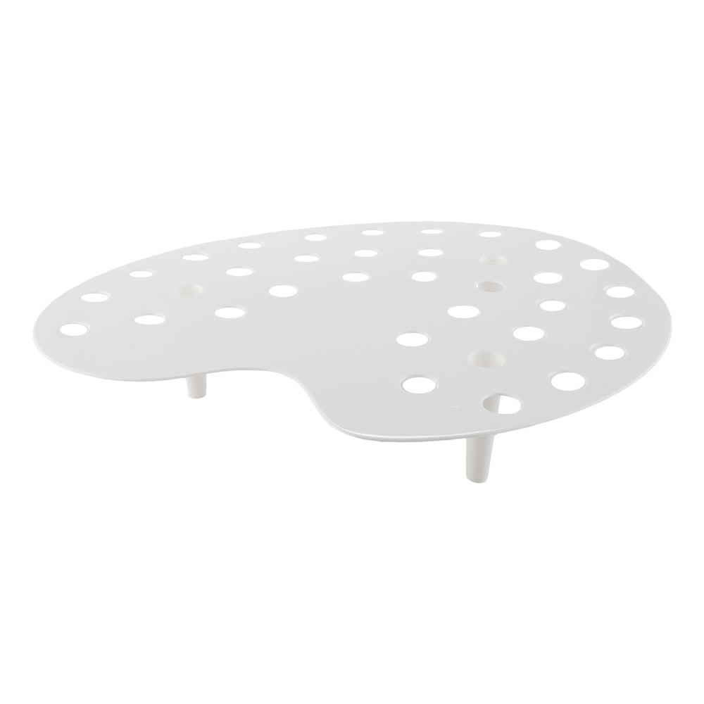 Cone Tek White Plastic Palette Cone Holder - For Mini Cones, 35 slots - 16" x 13" x 3" - 4 count box