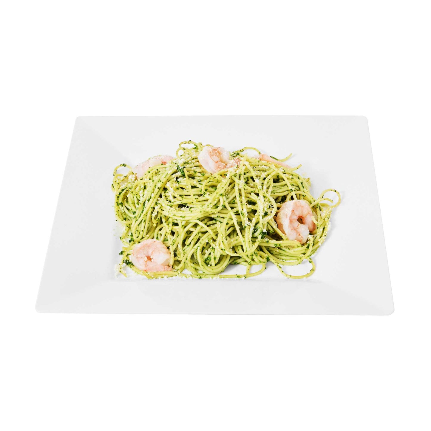 Maxi Serve Square White Plastic Dinner Plate - 10 3/4" x 10 3/4" x 1/2" - 100 count box