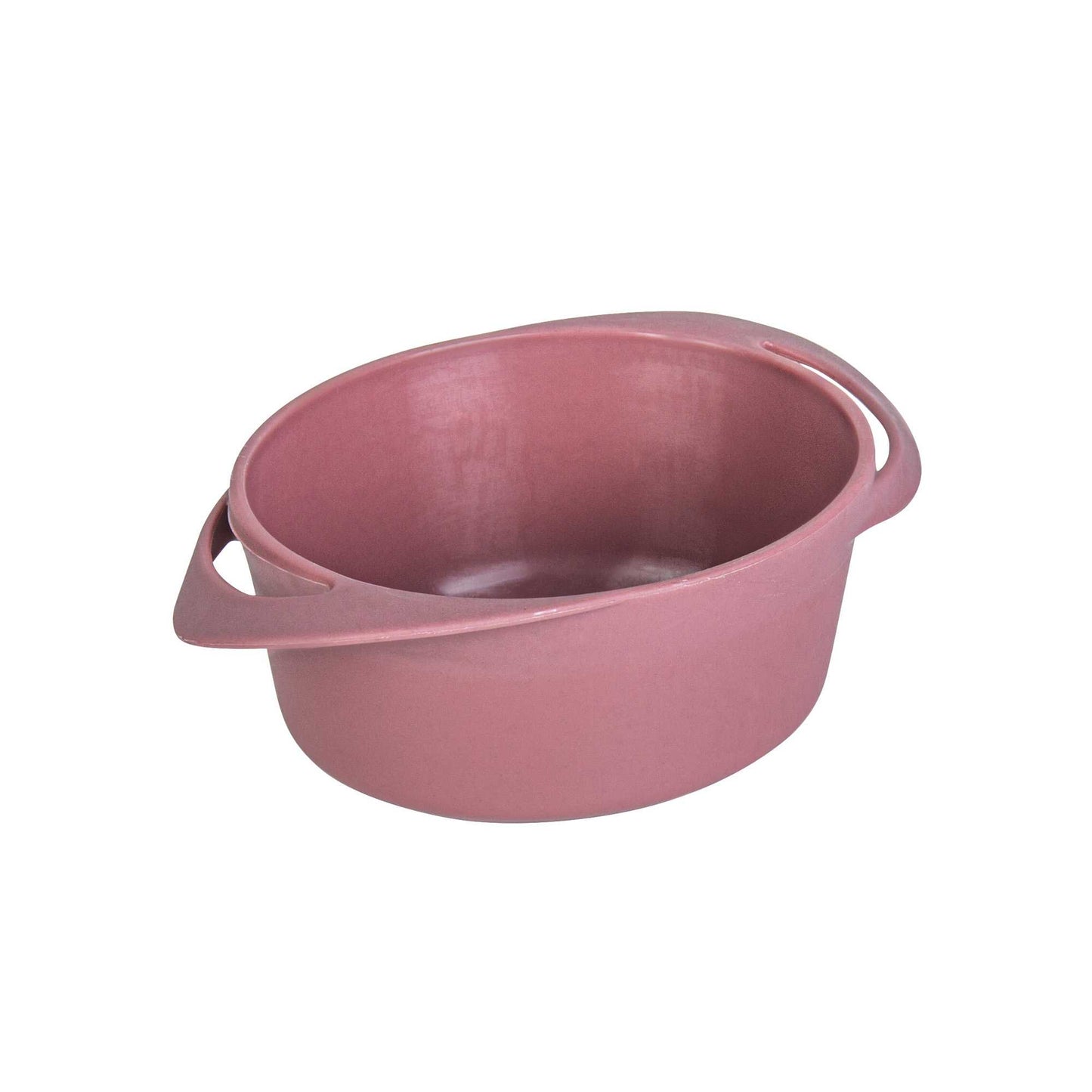 Mini Serve 3 oz Round Red Plastic Mini Infinity Pot - 3 3/4" x 2 1/2" x 1 1/4" - 100 count box