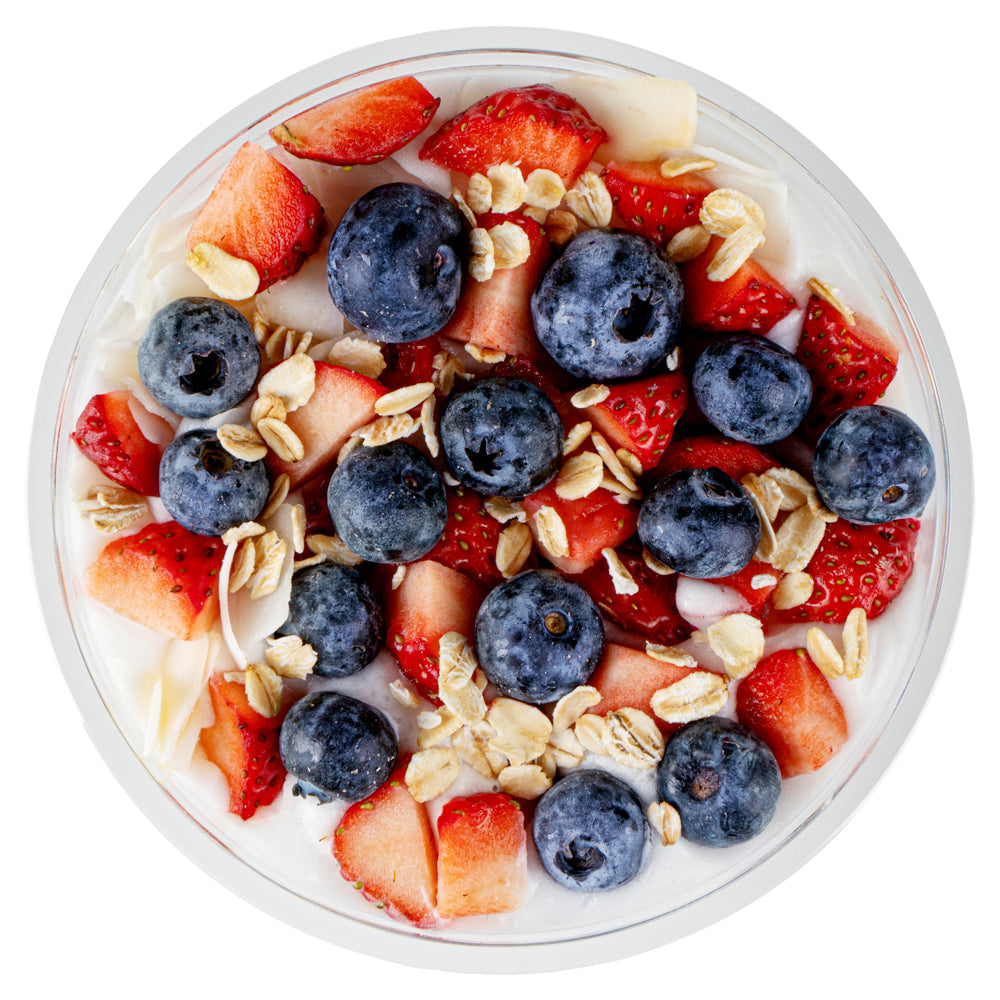 Mini Serve 7 oz Round Clear Plastic Salad Bowl - 5" x 5" x 1 3/4" - 200 count box