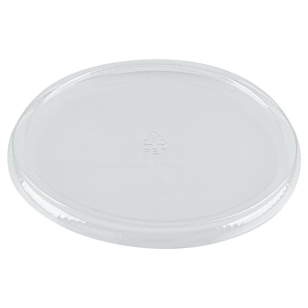 Maxi Serve Round Clear Plastic Lid - Fits 18 oz Salad Bowl - 200 count box