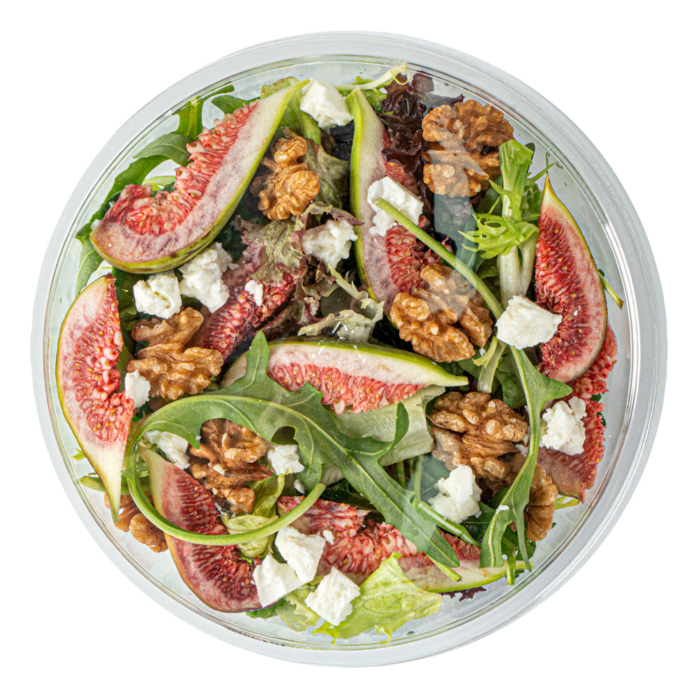 Maxi Serve Round Clear Plastic Lid - Fits 21 oz Salad Bowl - 200 count box