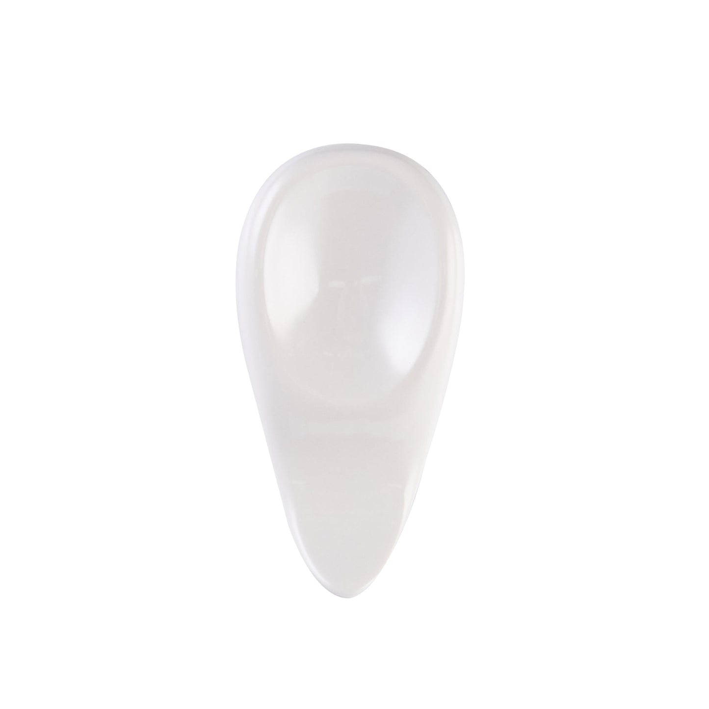 Voga White Melamine Chopstick and Spoon Rest - 3 1/2" x 2" x 3/4" - 10 count box