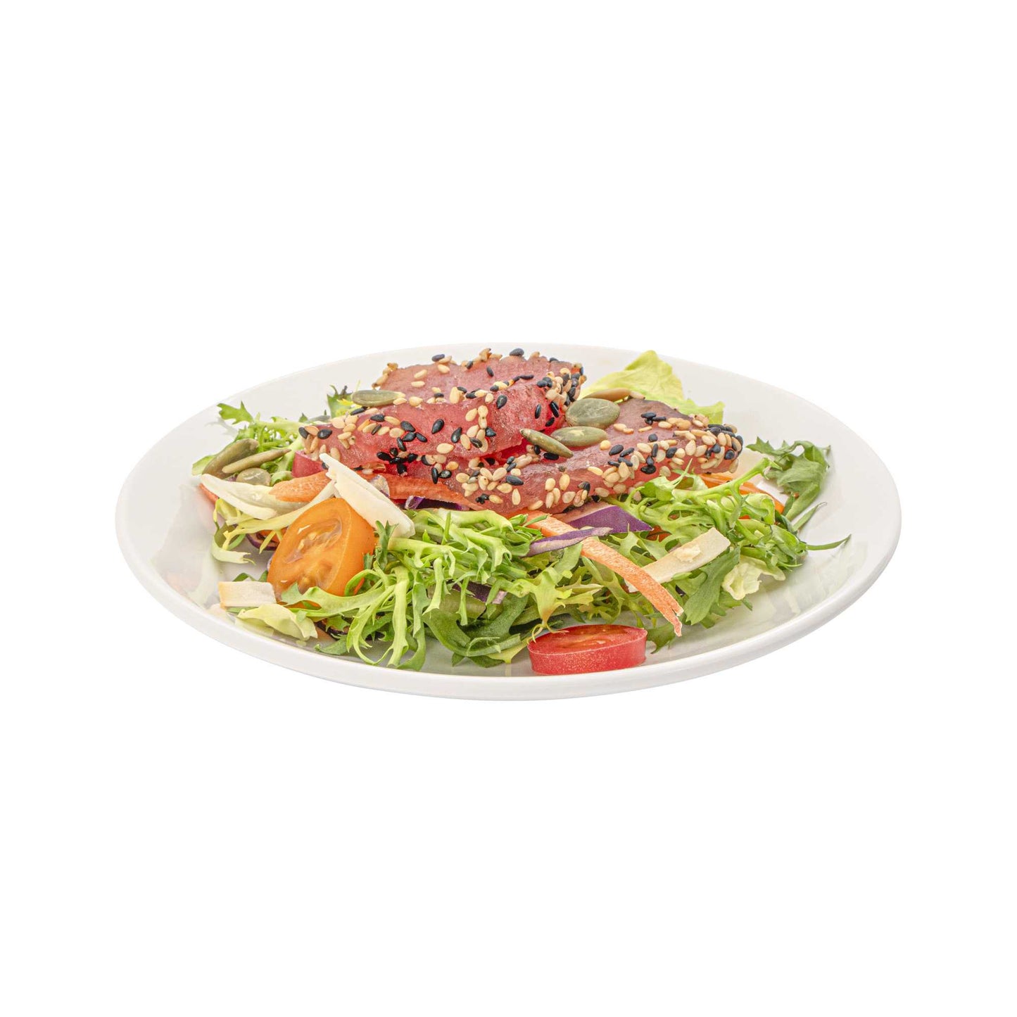 Voga Round White Melamine Small Plate - Classic, Rimless - 6" x 6" x 1" - 10 count box