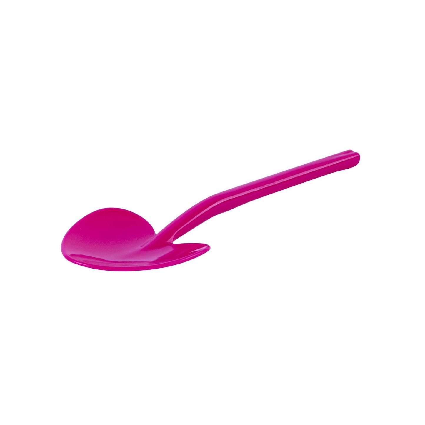 Coppetta Magenta Plastic Love Shovel Spoon - 3 1/2" x 1 1/4" - 100 count box