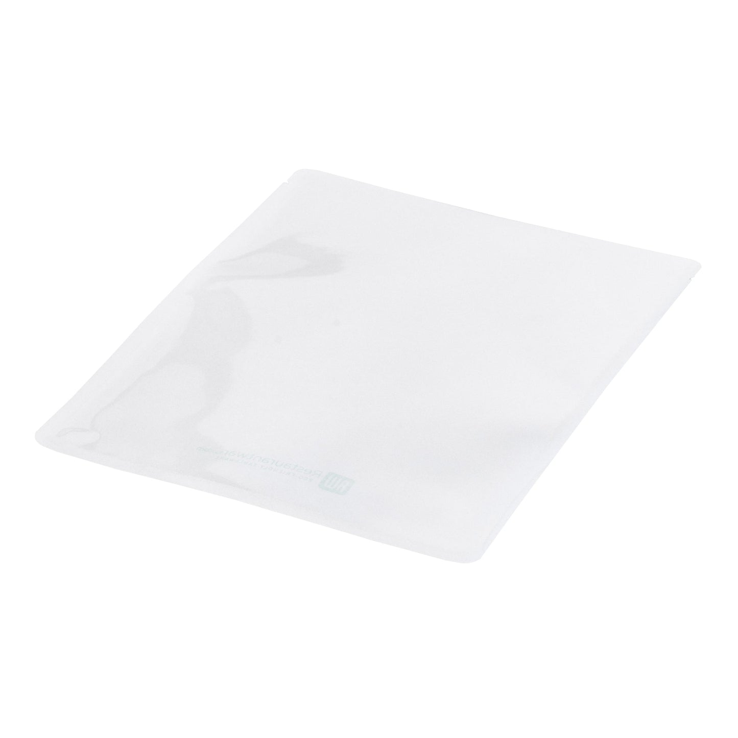 Bag Tek White Plastic Medium Sandwich and Snack Bag - Heat Sealable - 8 3/4" x 6 1/2" - 100 count box