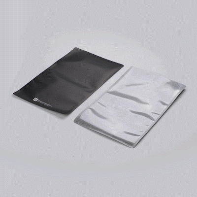 Bag Tek Black Plastic Large Sandwich and Snack Bag - Heat Sealable - 11 1/2" x 6 3/4" - 100 count box
