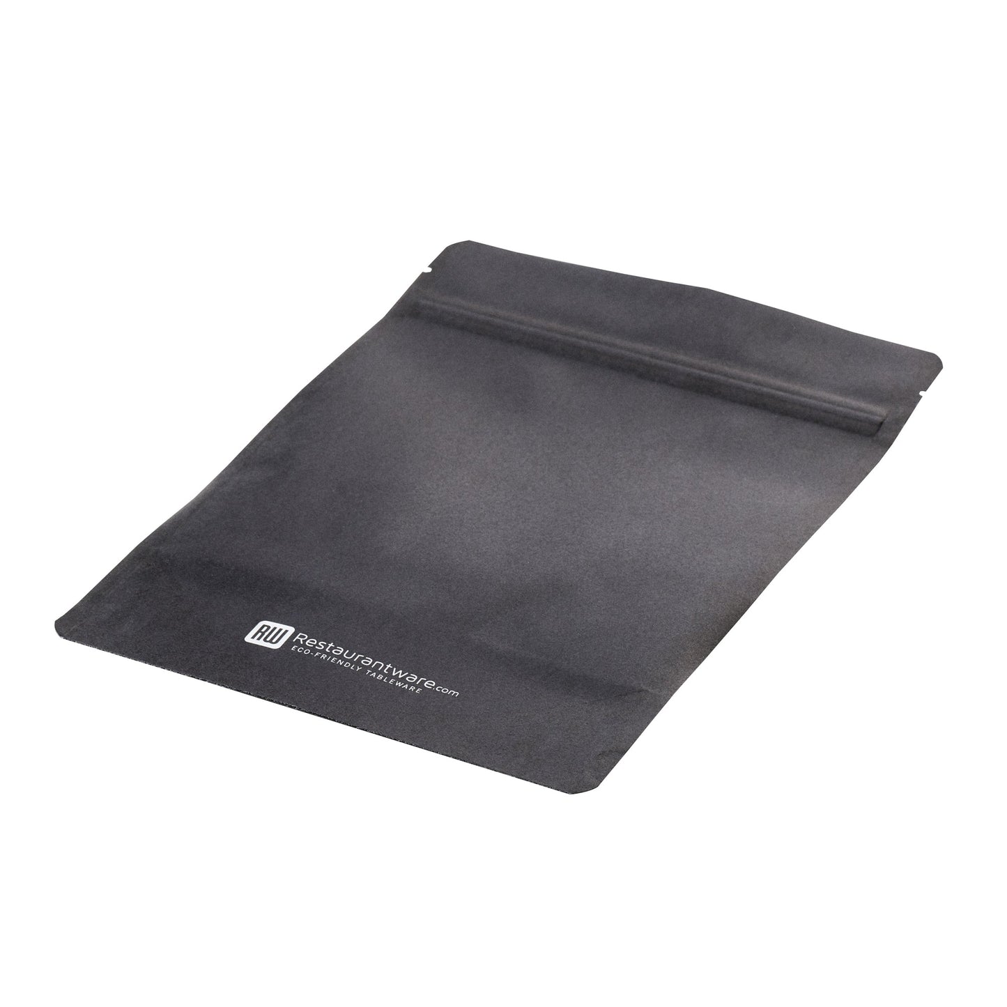Bag Tek Black Plastic Large Window Bag - Heat Sealable - 9" x 6" x 1 1/2" - 100 count box