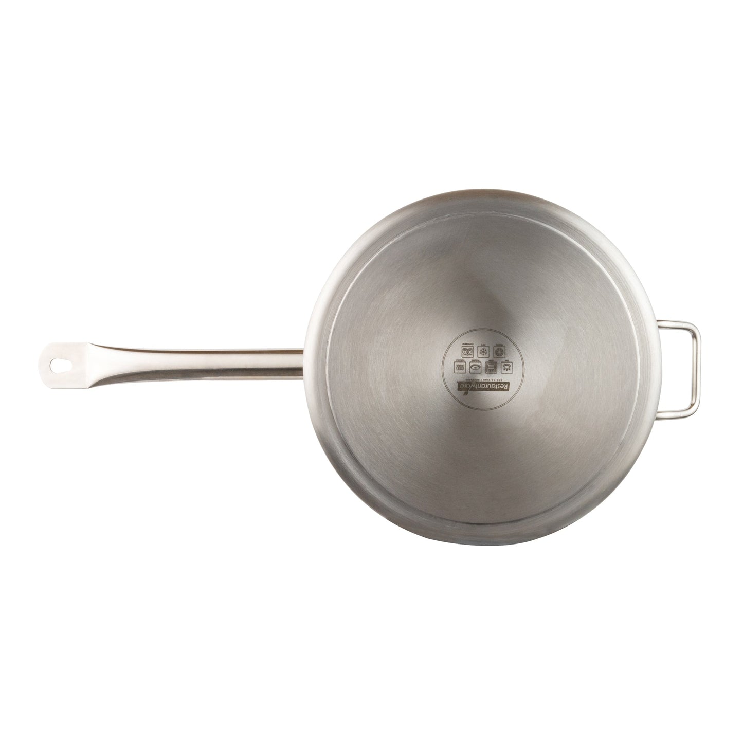 Met Lux 7.5 qt Stainless Steel Sauce Pan - Induction Ready, Dual Handle - 1 count box
