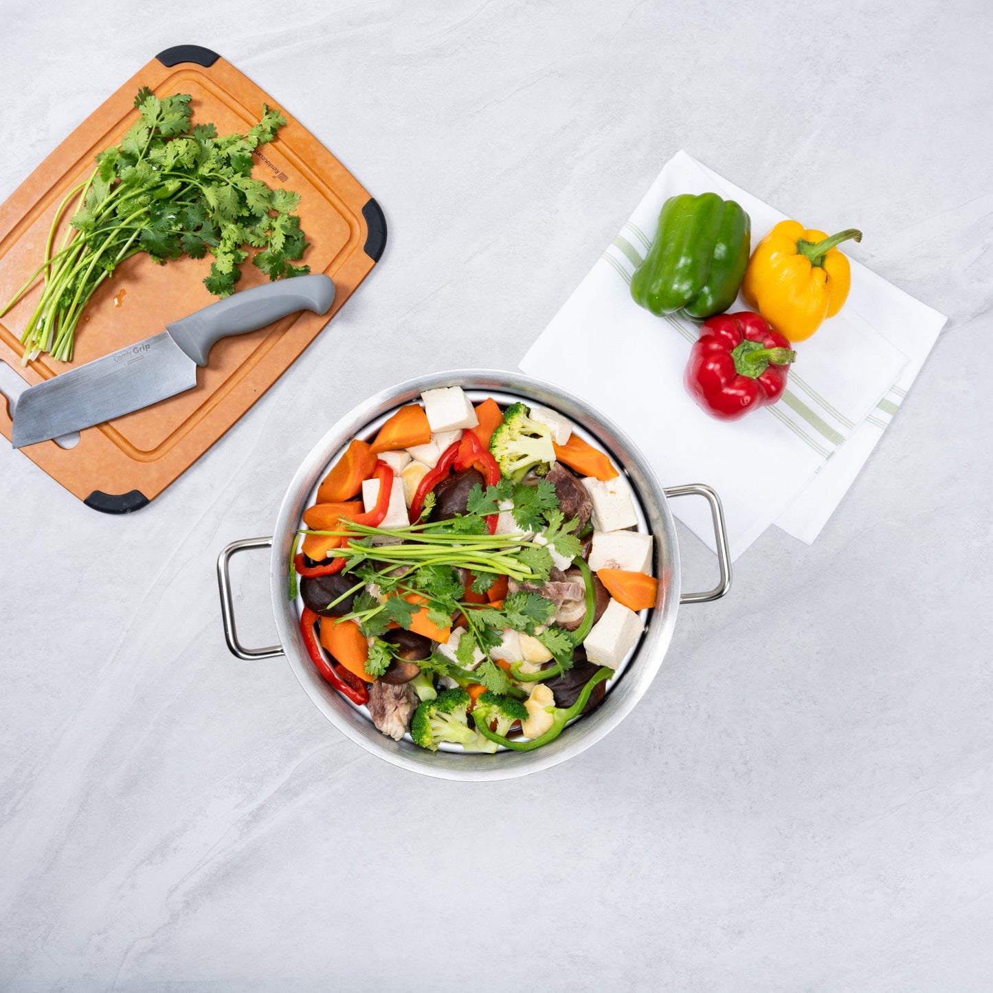 Met Lux 13.5 qt Stainless Steel Stock Pot - Induction Ready - 1 count box