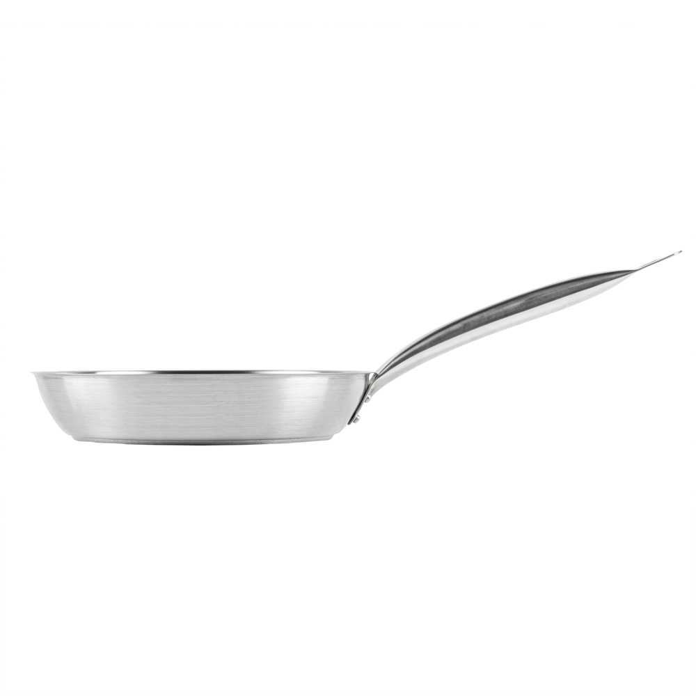 Met Lux Round Stainless Steel 10" Fry Pan - Induction Ready - 1 count box