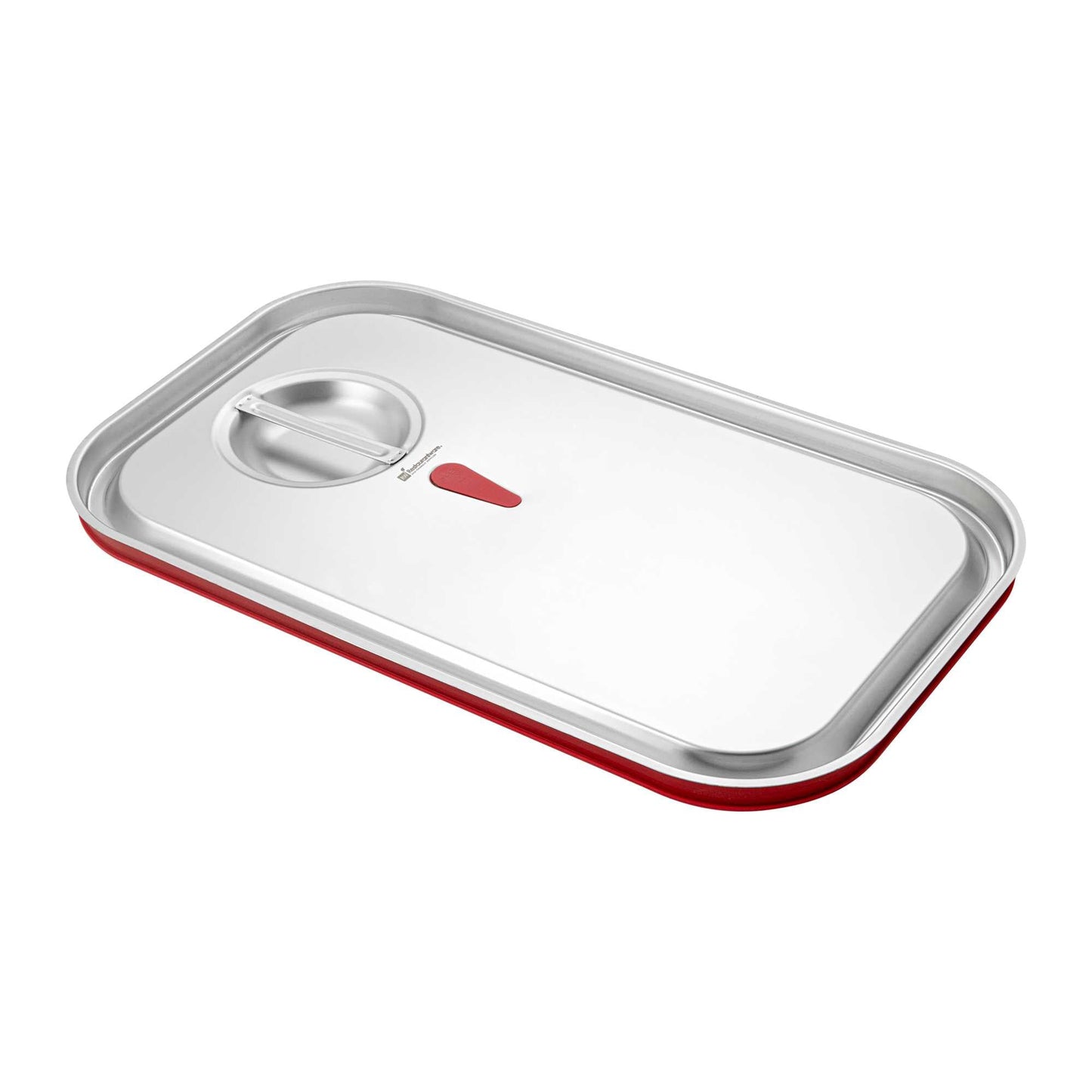 Met Lux Rectangle Stainless Steel Travel Lid - Fits Full Size Steam Table Pan - 1 count box